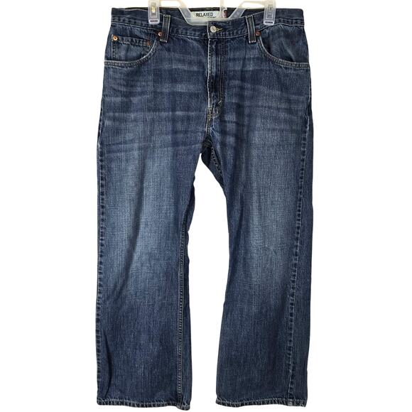 Levi's 557 Jeans Men's 36/30 Relaxed Boot Cotton Classic Denim Casual Work Wear - Picture 1 of 8